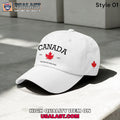 Canada Est 1867 Glorious And Free Print Baseball Cap