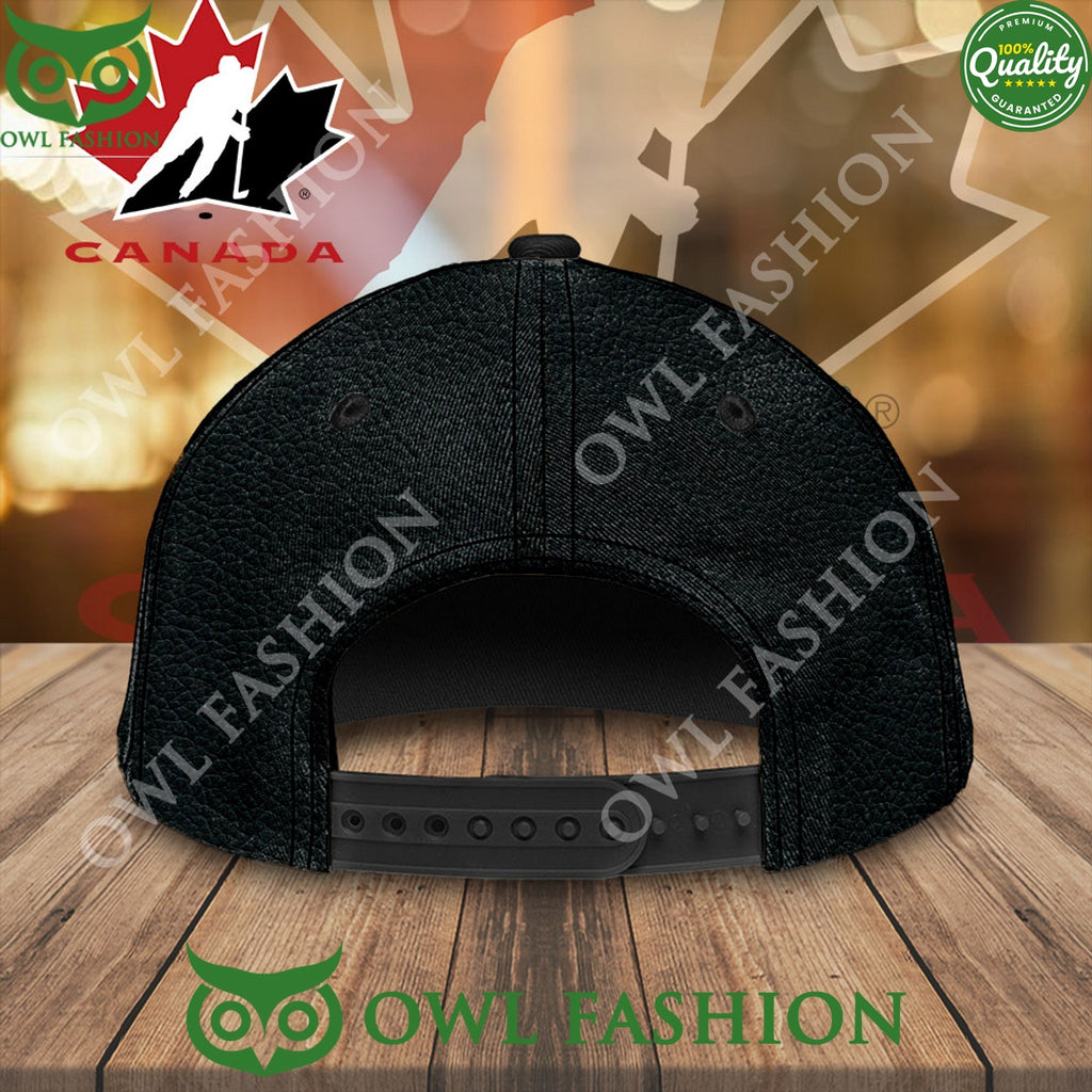 Canada ice hockey tournament 2025 4 Nations Face Off Black Classic Cap