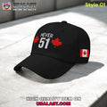 Canada Never 51 Print Baseball Cap