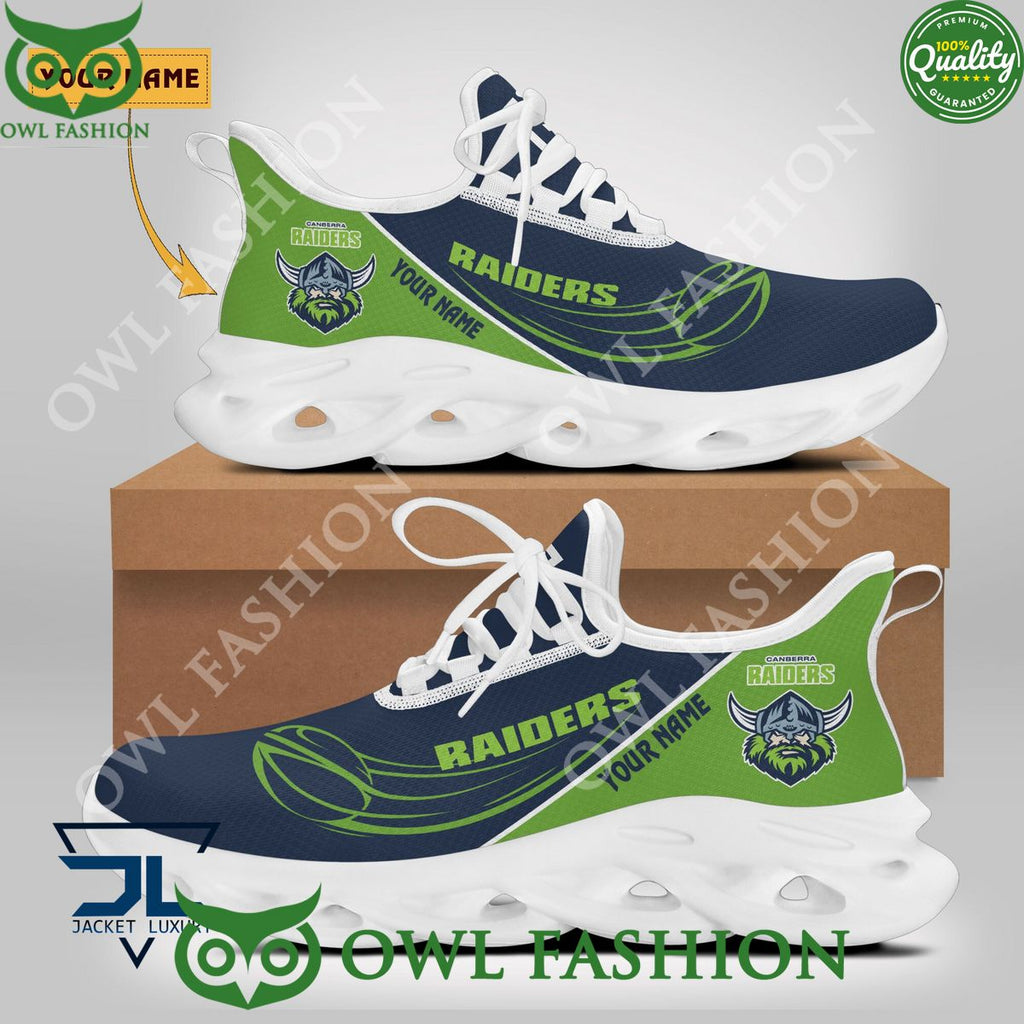 Canberra Raiders Custom Name Rugby Championship NRL Max Soul