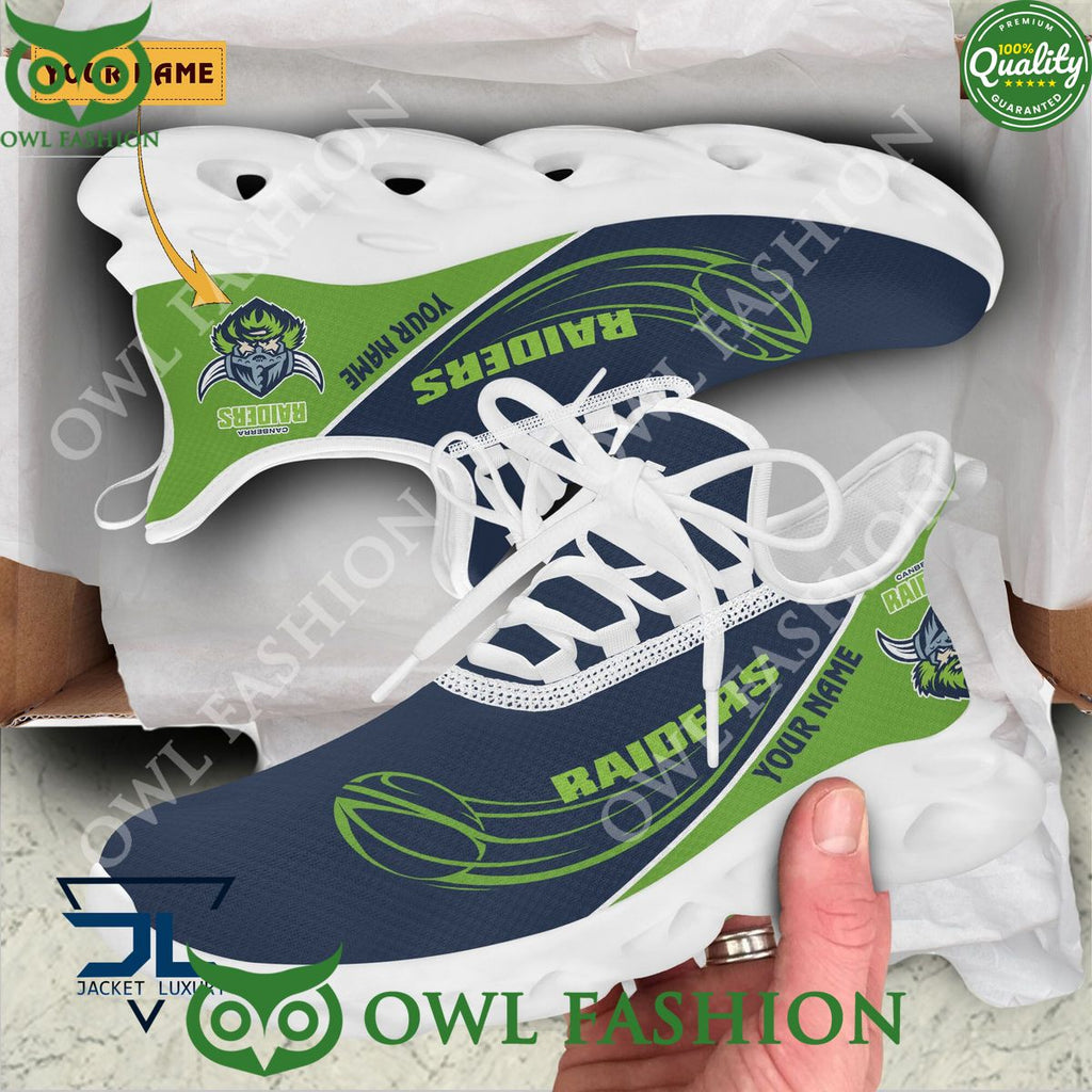 Canberra Raiders Custom Name Rugby Championship NRL Max Soul
