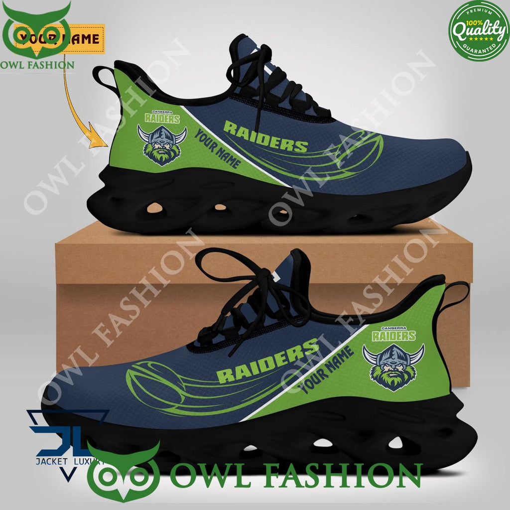Canberra Raiders Custom Name Rugby Championship NRL Max Soul