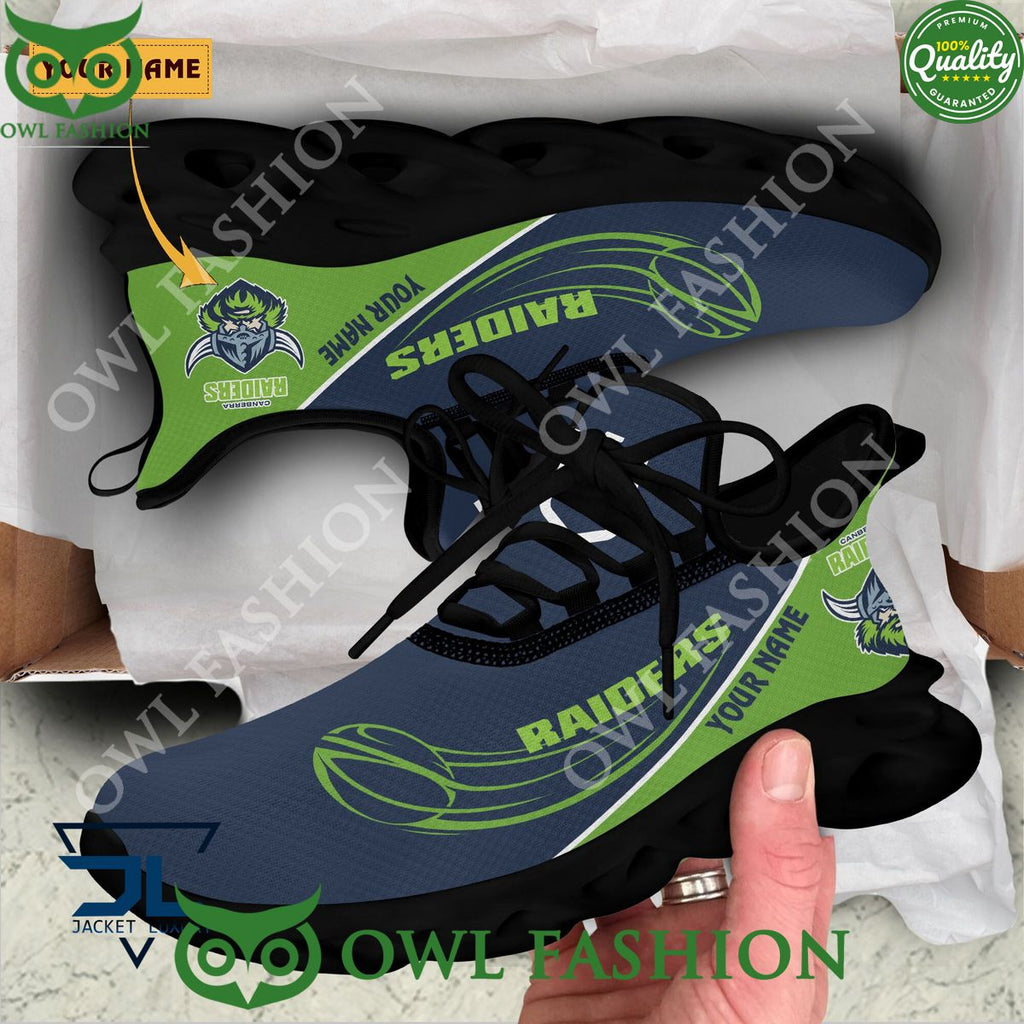 Canberra Raiders Custom Name Rugby Championship NRL Max Soul