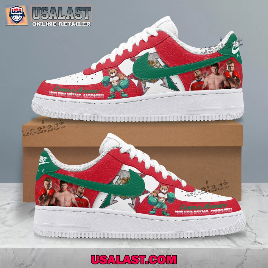 Canelo Alvarez Boxer Air Force 1s Sneakers