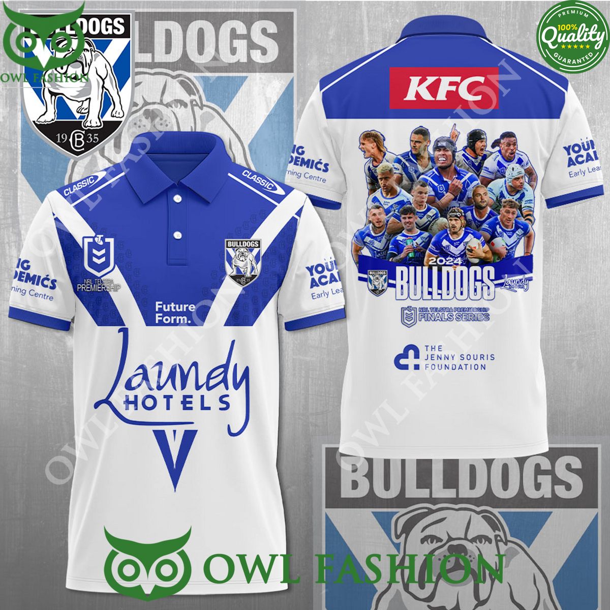 Canterbury-Bankstown Bulldogs Future Form Laundry Hotels 3D t Shirt