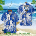 Canterbury Bankstown Bulldogs NRL Australasia Football Rugby Hawaiian shirt and short