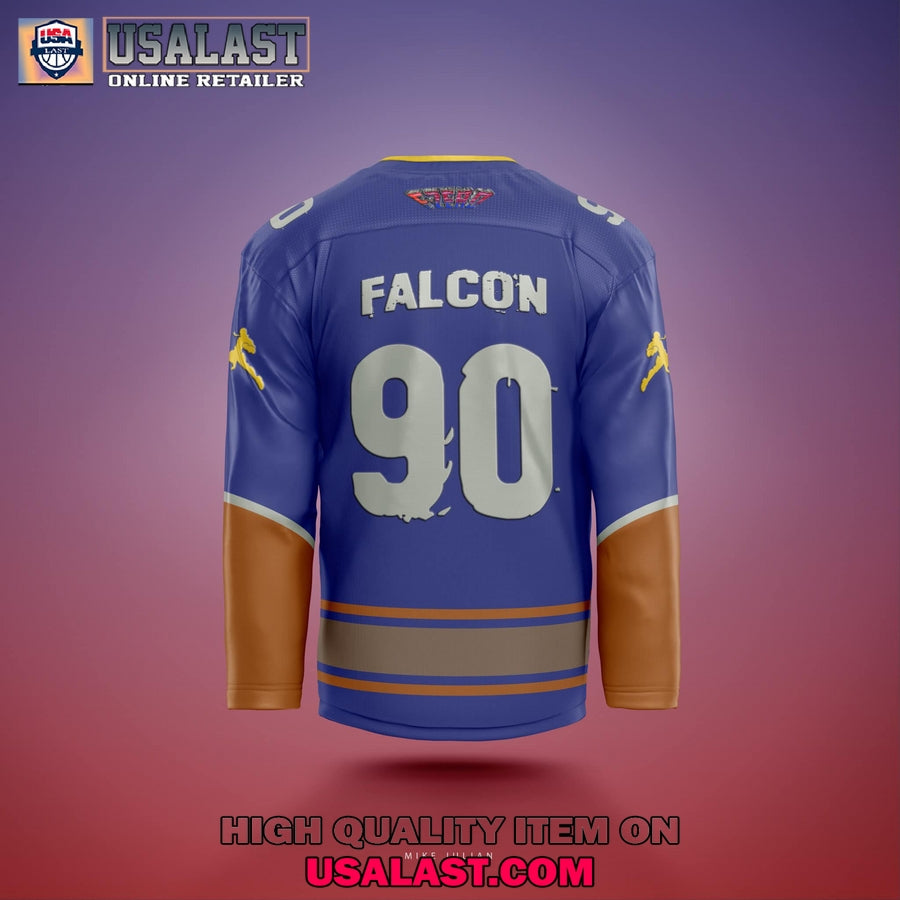 Captain Falcon F-Zero Custom Hockey Jersey