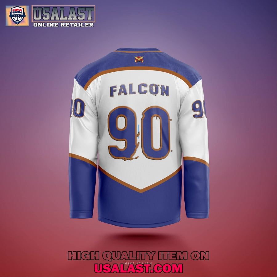 Captain Falcon F-Zero Custom Hockey Jersey
