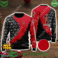 Captain Morgan Skull Halloween All Over Print 3D Ugly Sweater
