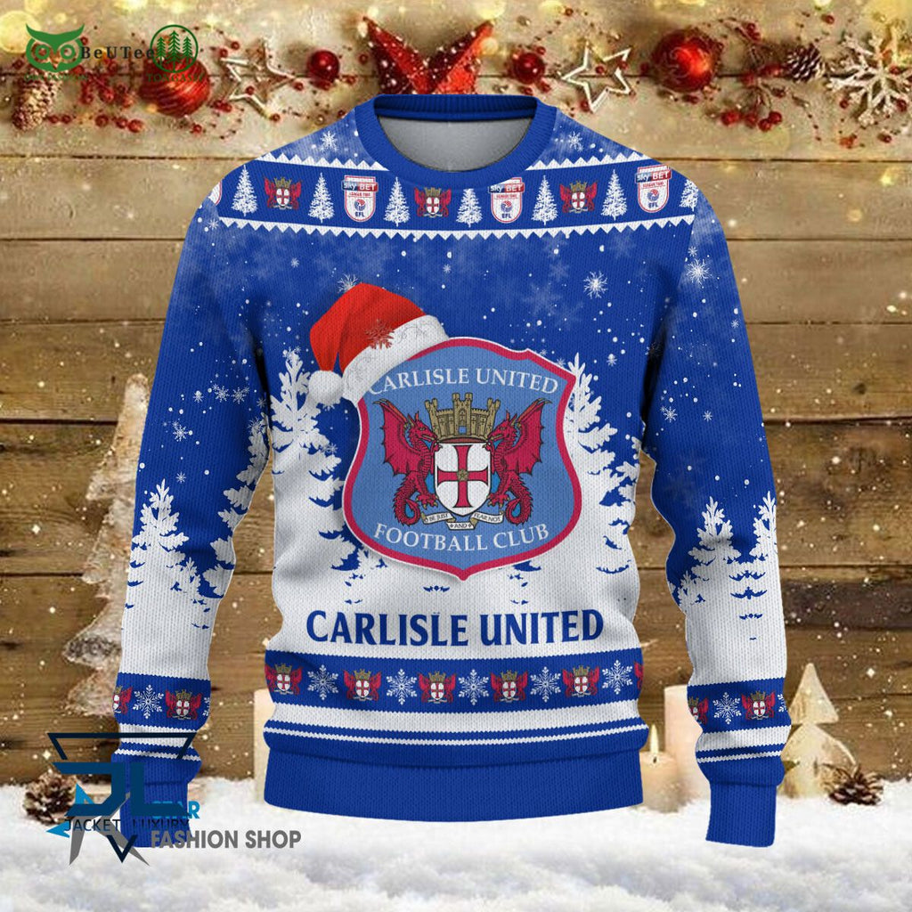 Carlisle United EFL English Football League Premium Ugly Sweater