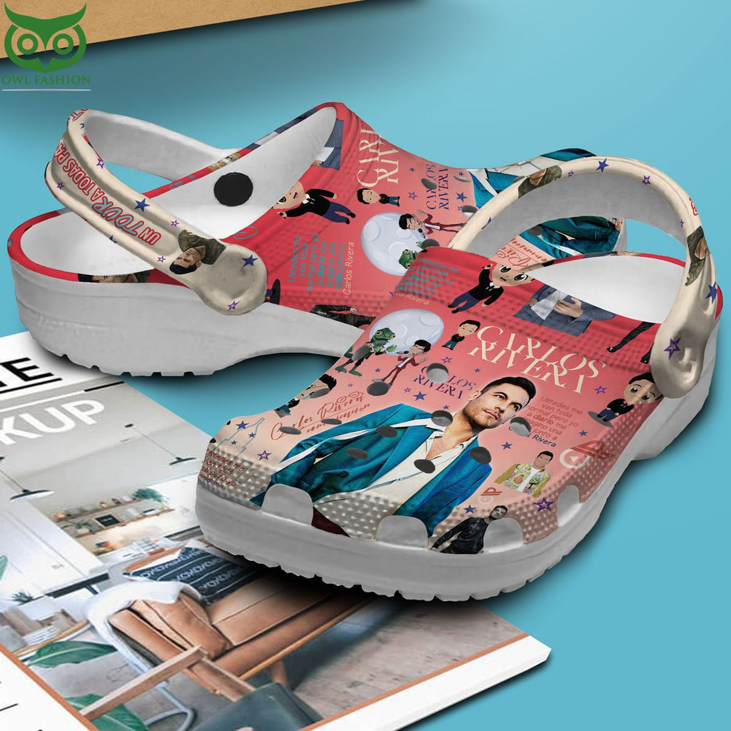 Carlos Rivera Singer Symbols Clogs