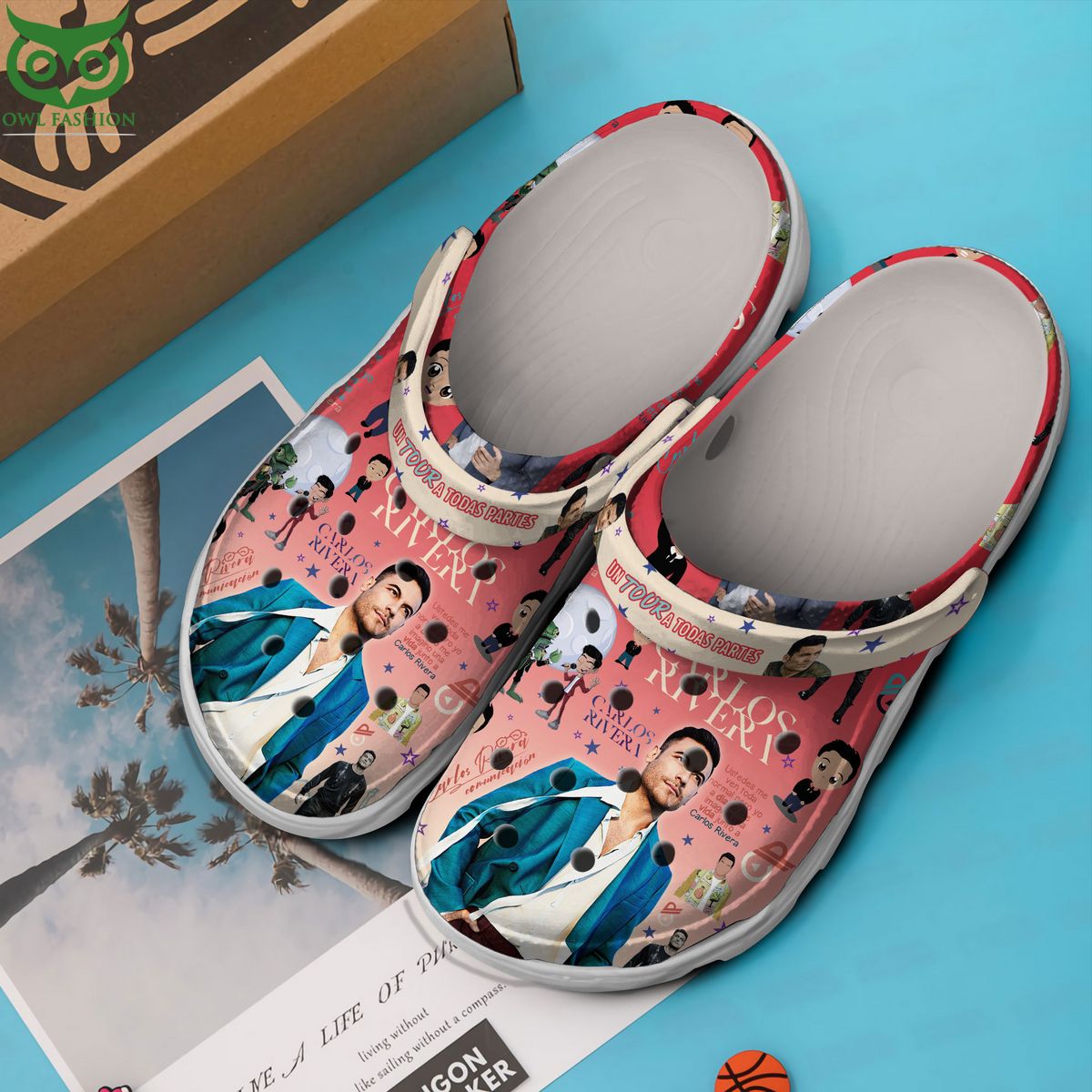 Carlos Rivera Singer Symbols Clogs