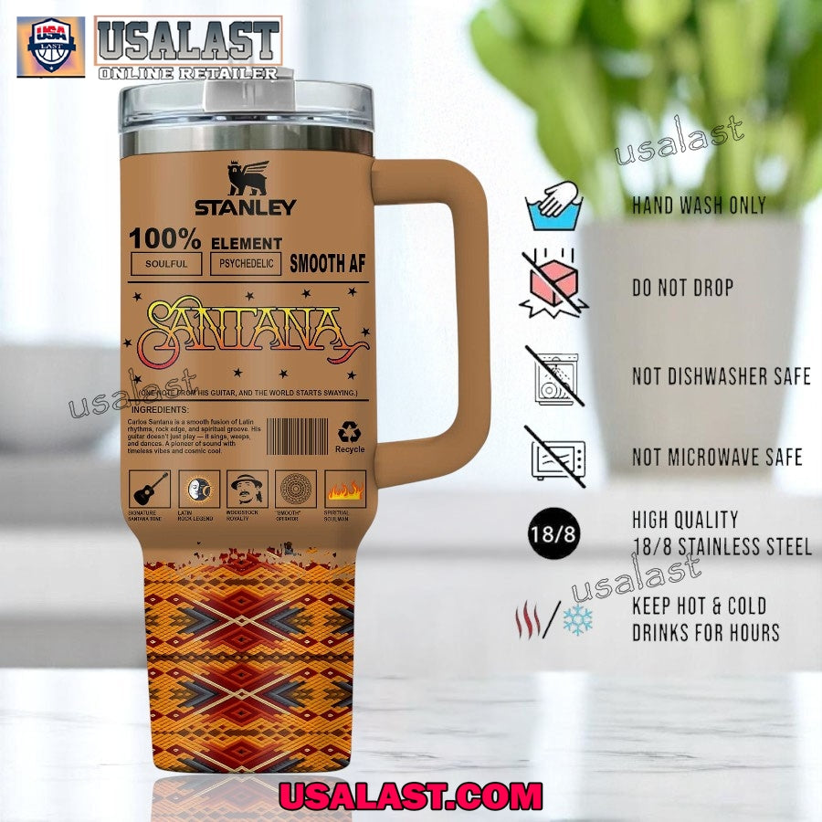 Carlos Santana Premium 40oz Tumbler