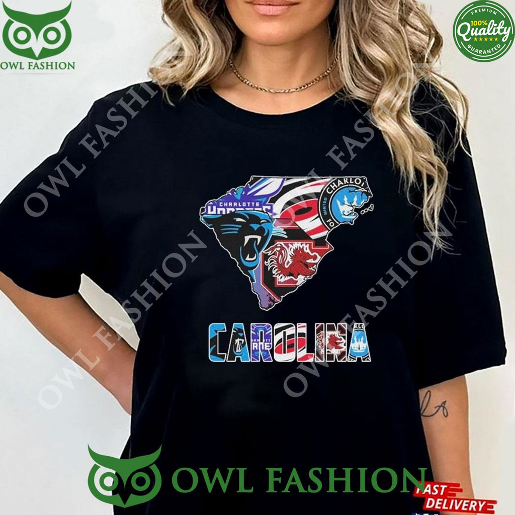 Carolina Hurricanes charlotte fc Players Names 2023 2024 t shirt