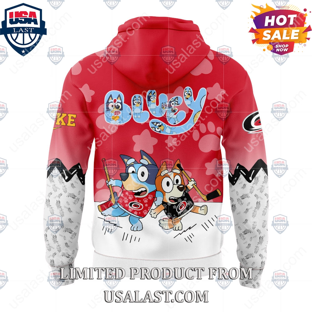 Carolina Hurricanes NHL Bluey and Bingo Hoodie