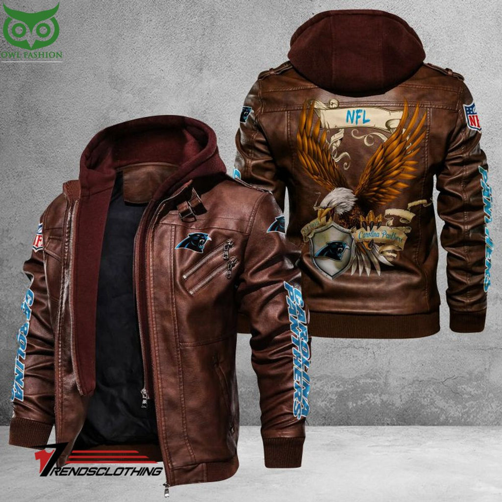 Carolina Panthers Trending 2D Leather Jacket