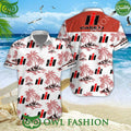 Case IH American agricultural machinery manufacturer hawaiian shirt and short