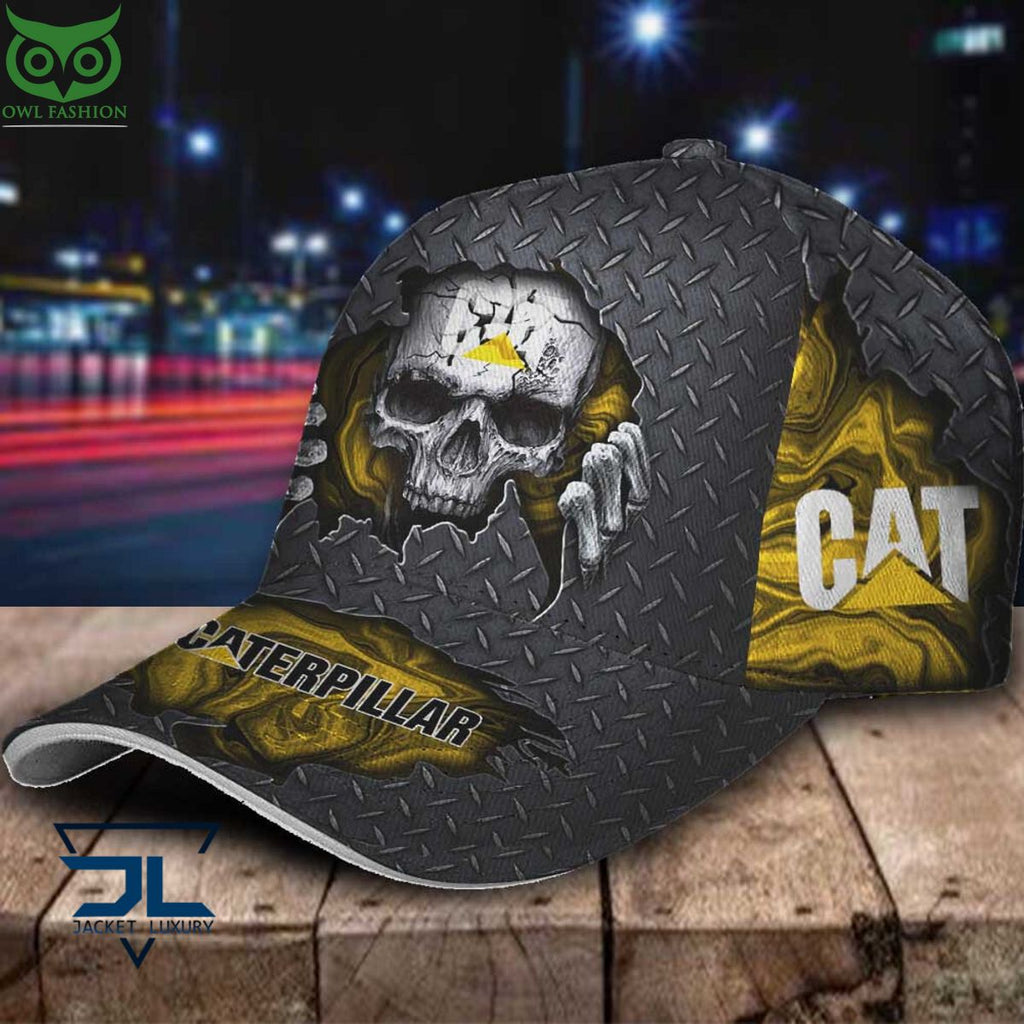 Caterpillar Inc Car Skull Metal Classic Cap