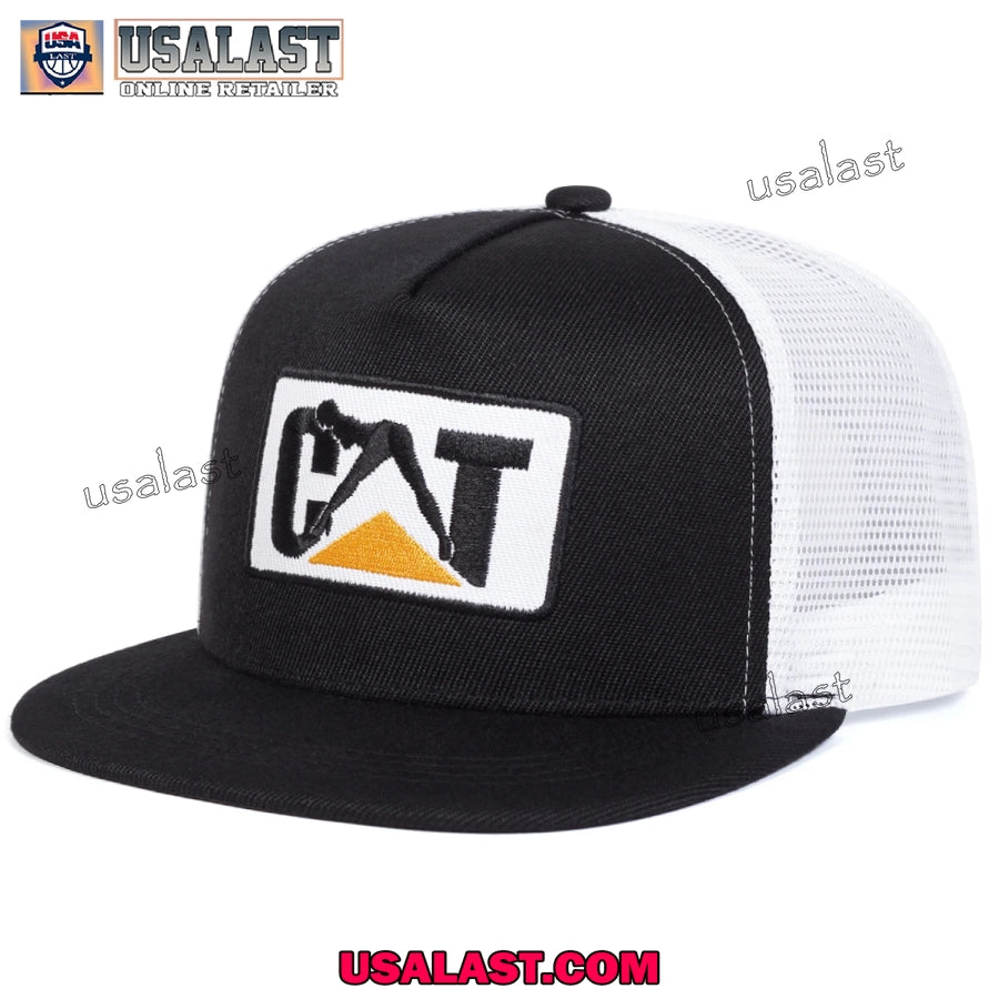 Caterpillar Sexy Logo Embroidery Trucker Cap Hat