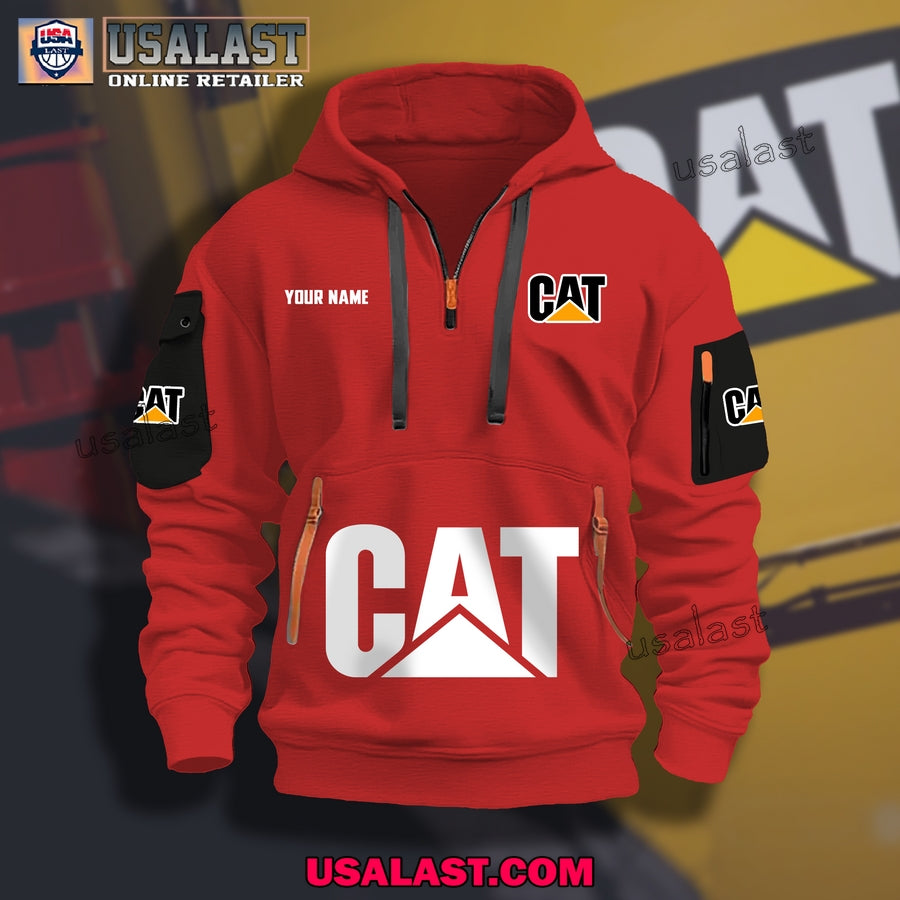 Caterpillar New Model 2025 Heavy Zip Hoodie
