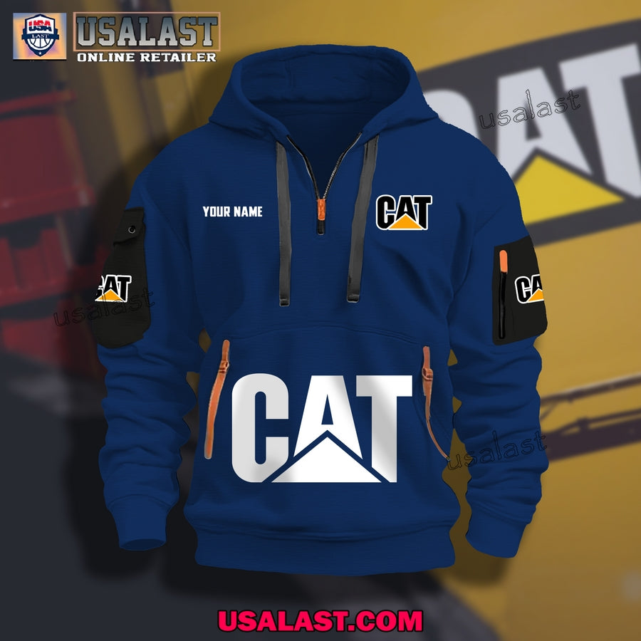 Caterpillar New Model 2025 Heavy Zip Hoodie