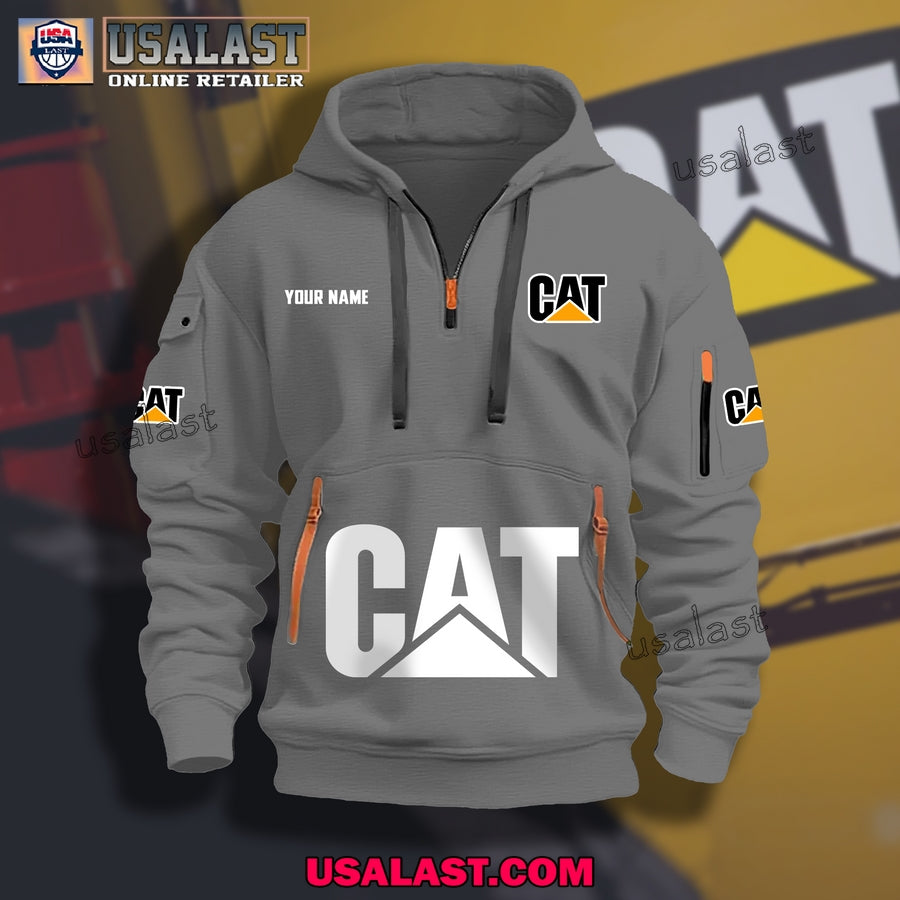 Caterpillar New Model 2025 Heavy Zip Hoodie