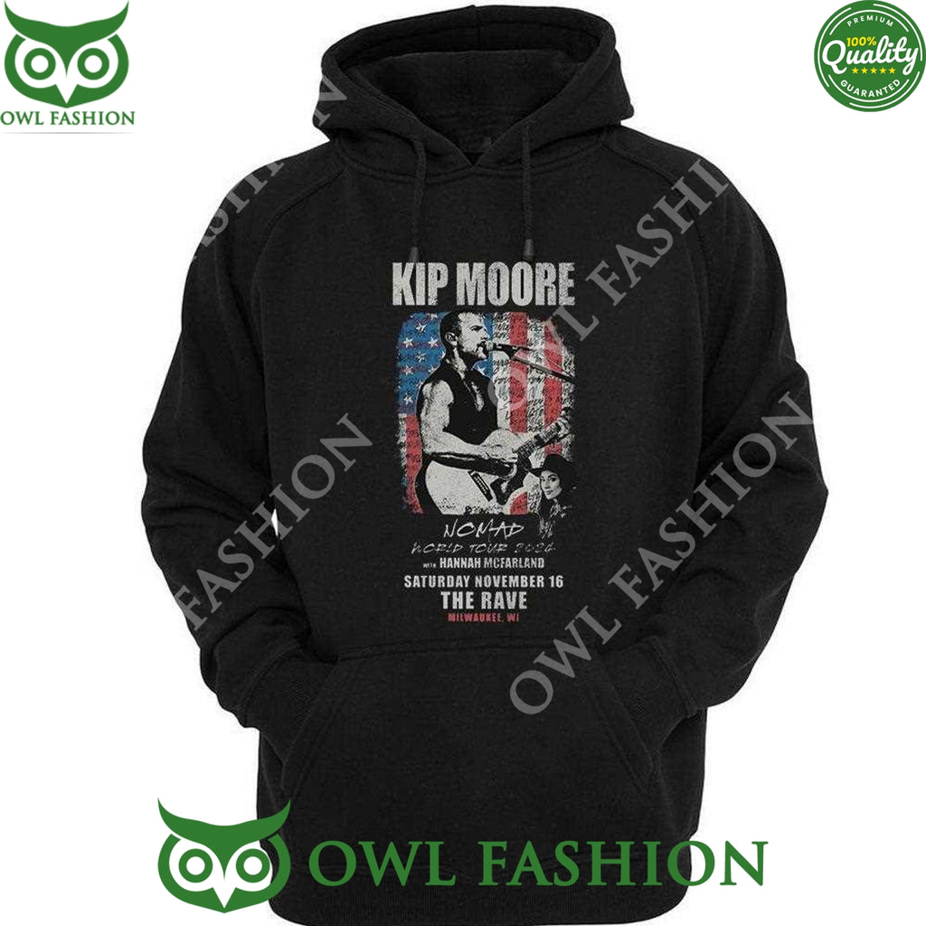 Hannah Mcfarland November 16 The Rave Kip Moore Nomad World Tour 2024 Milwaukee Wi Shirt