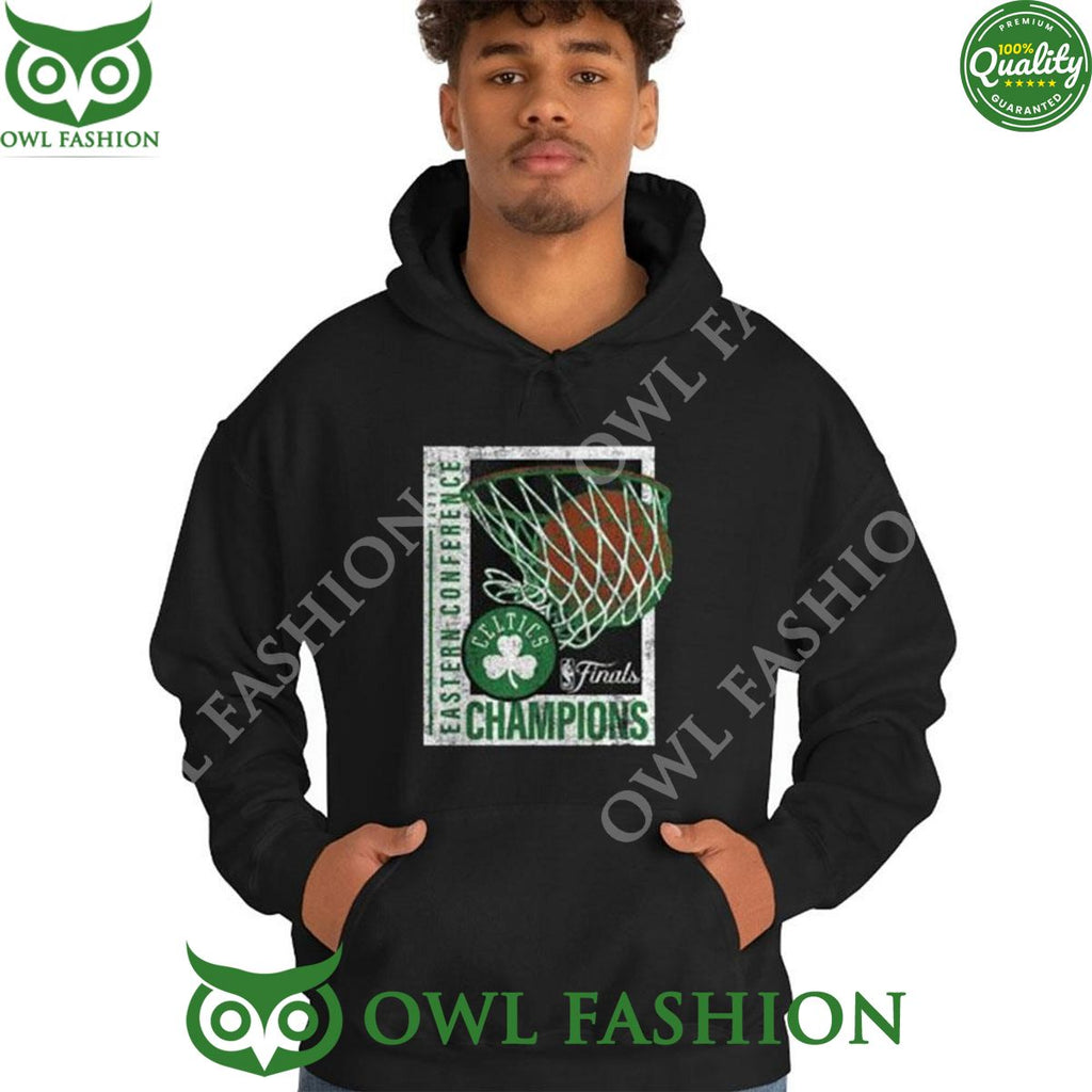 Celtics 2024 Eastern Conference Champions Full Court Tshirt