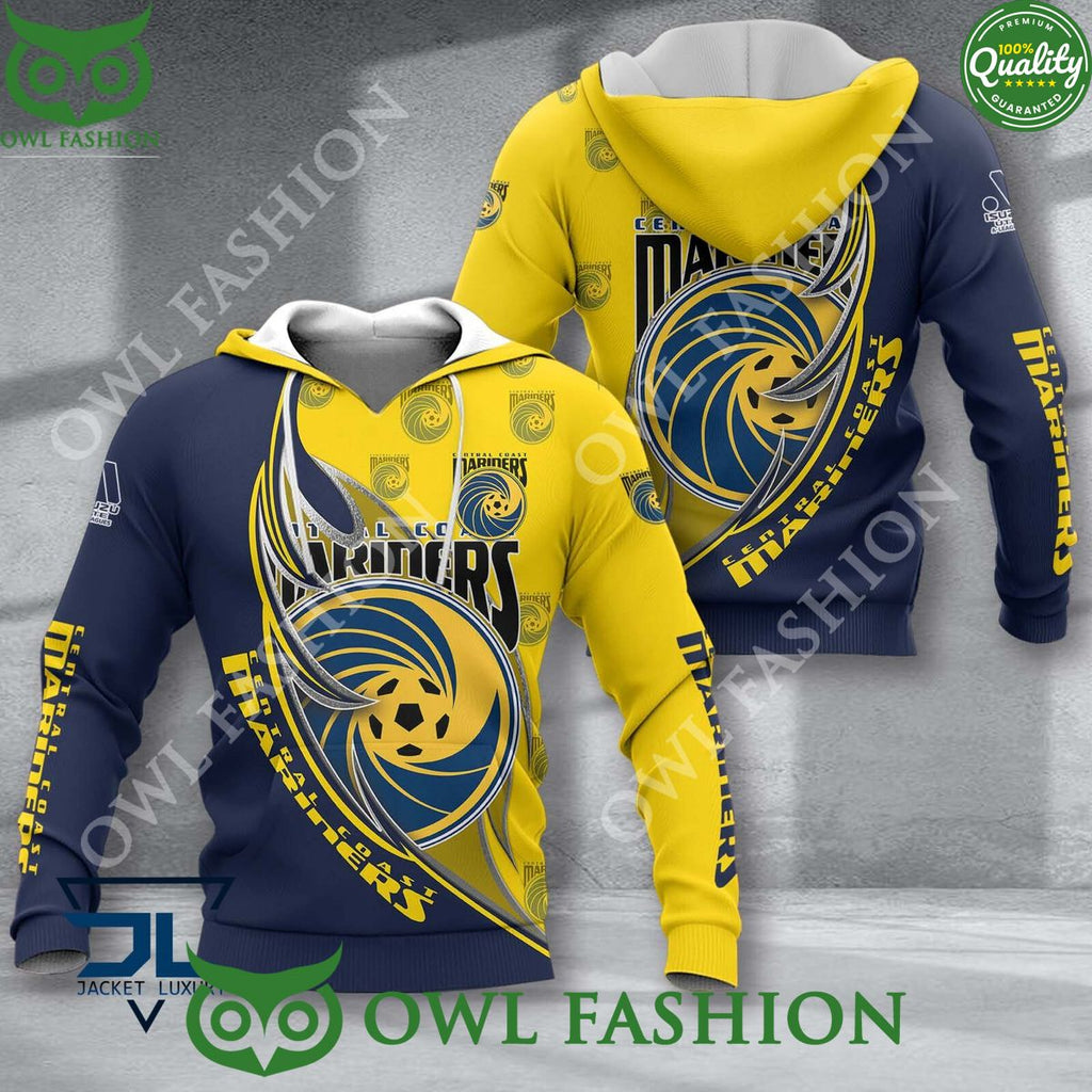 Central Coast Mariners A League Football 3D shirt hoodie