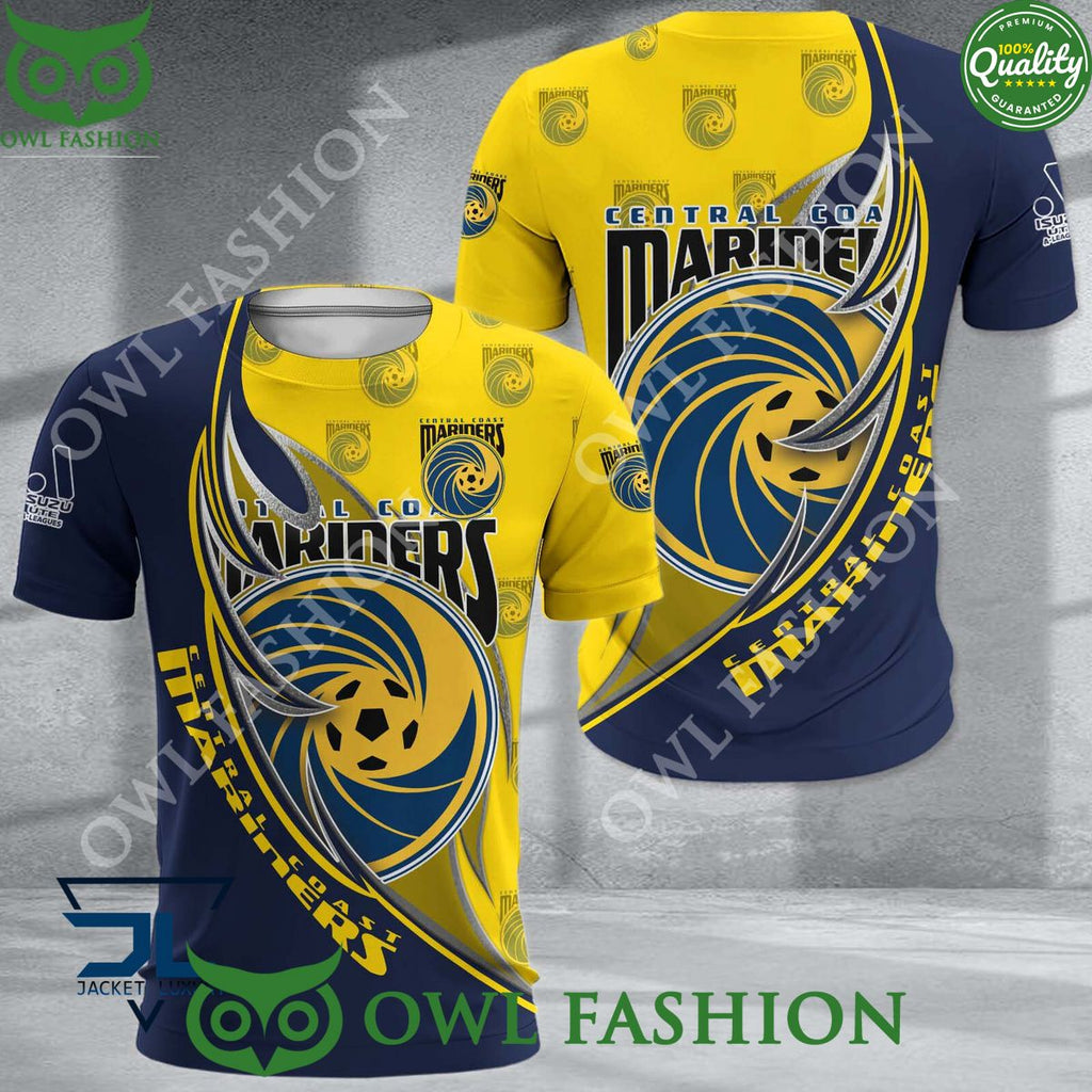 Central Coast Mariners A League Football 3D shirt hoodie