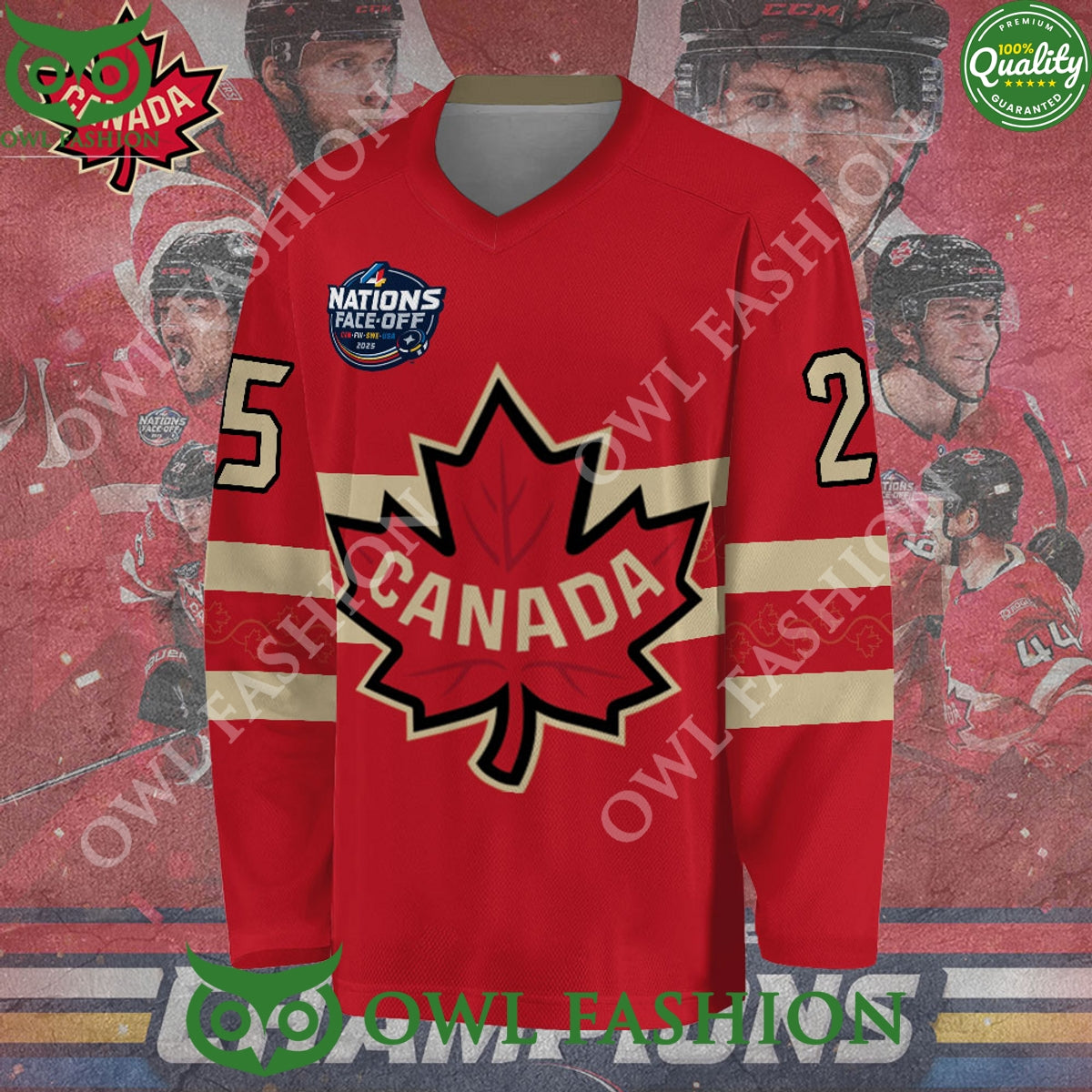 Champions Charlie McAvoy Canada 2025 4 Nations Face Off Hockey Jersey shirt