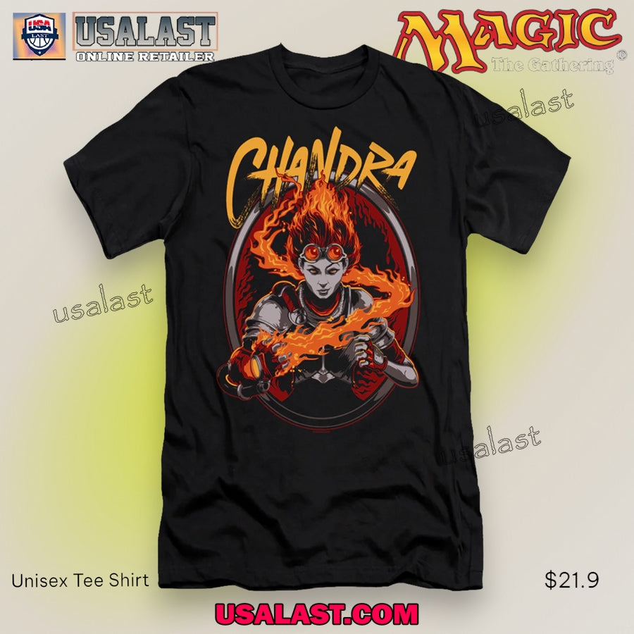 Chandra Nalaar Magic The Gathering Unisex Tee Shirt