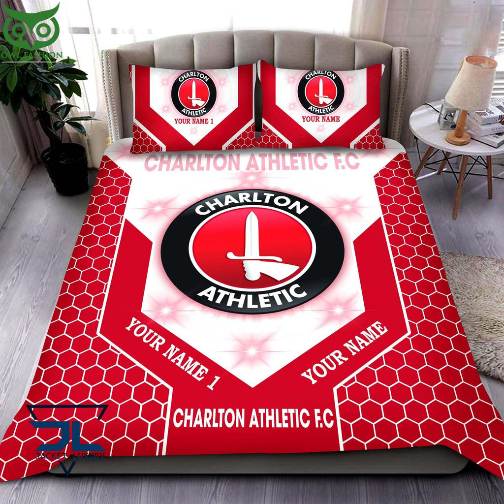 Charlton Athletic F.C EFL Football Custom Bedding Set
