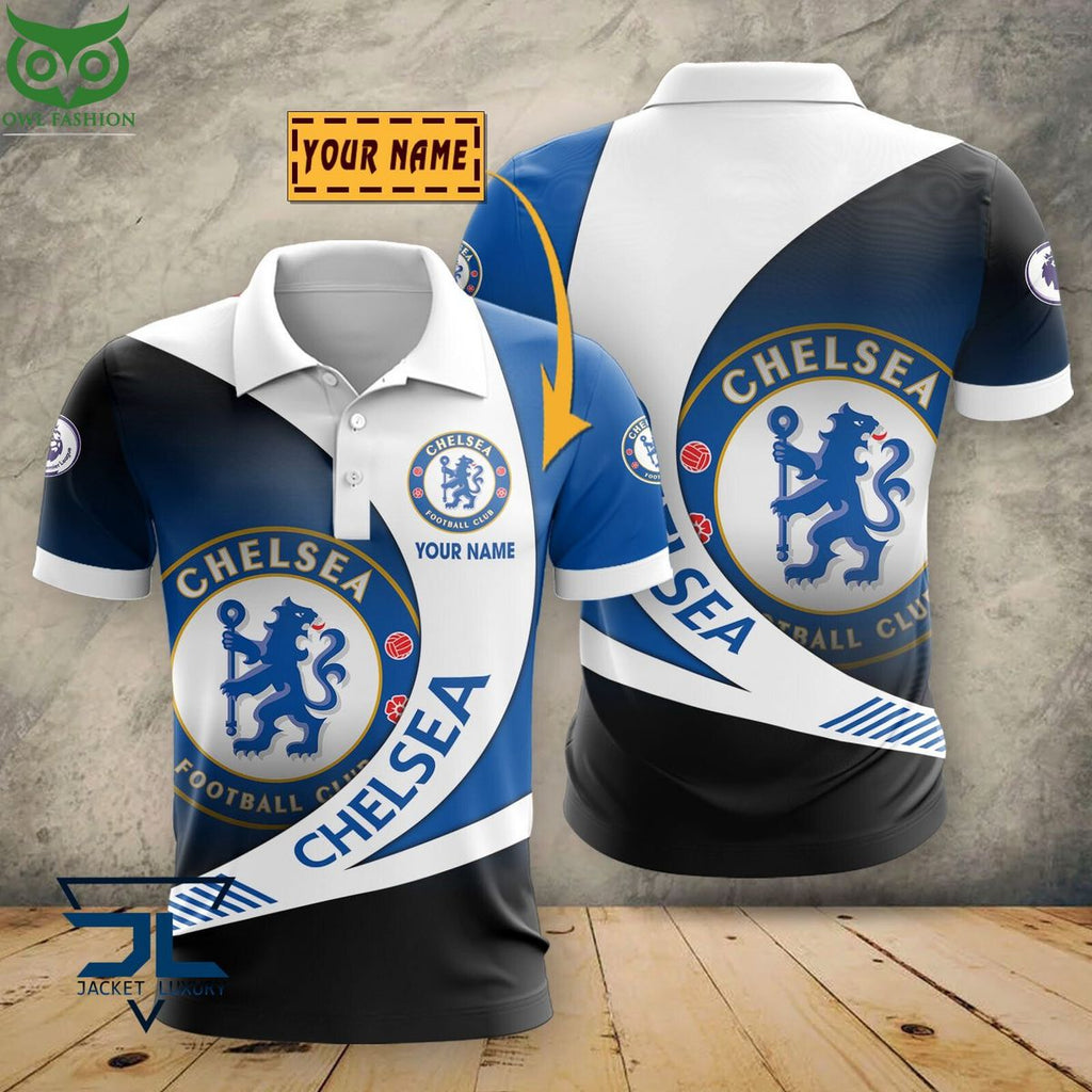 Chelsea F.C. Premier League 2023 Customized 3D Polo Tshirt
