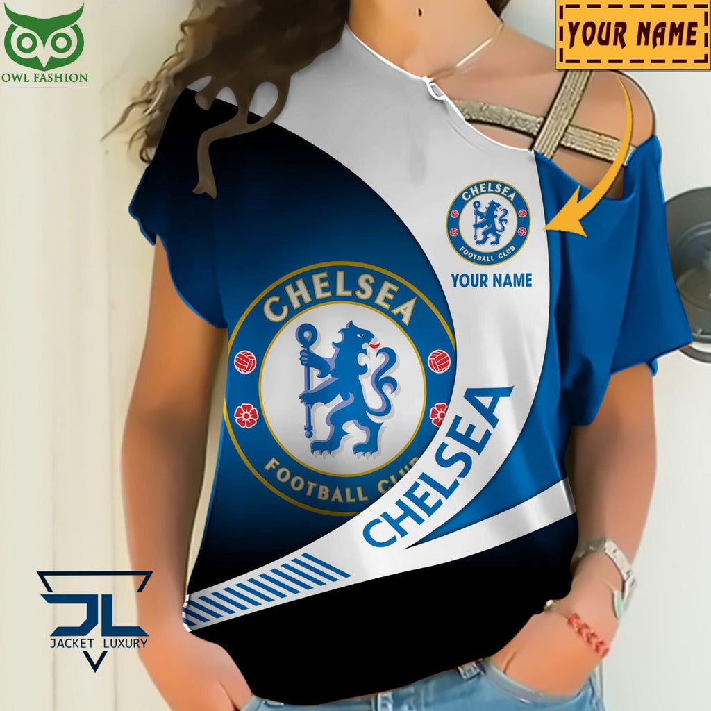 Chelsea F.C. Premier League 2023 Customized 3D Polo Tshirt