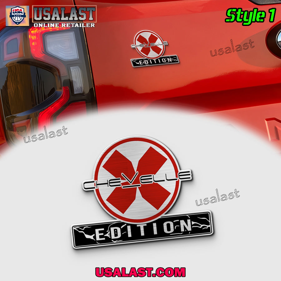 CheVelle Rock Band Edition 3D Engraved Car Emblem