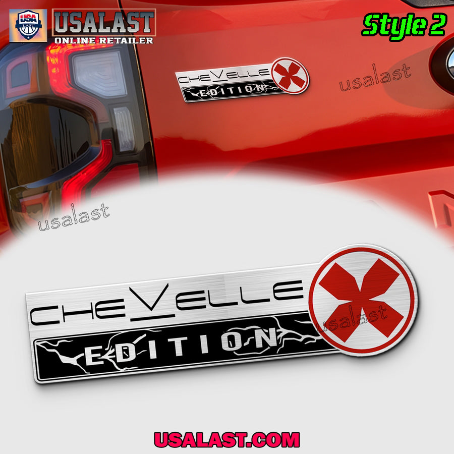 CheVelle Rock Band Edition 3D Engraved Car Emblem