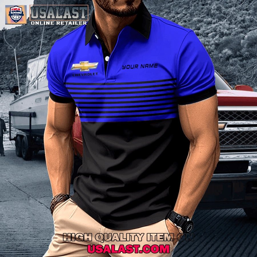 Chevrolet Custom Name Men Polo Shirt