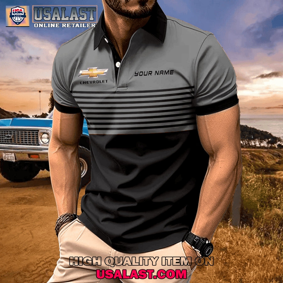 Chevrolet Custom Name Men Polo Shirt