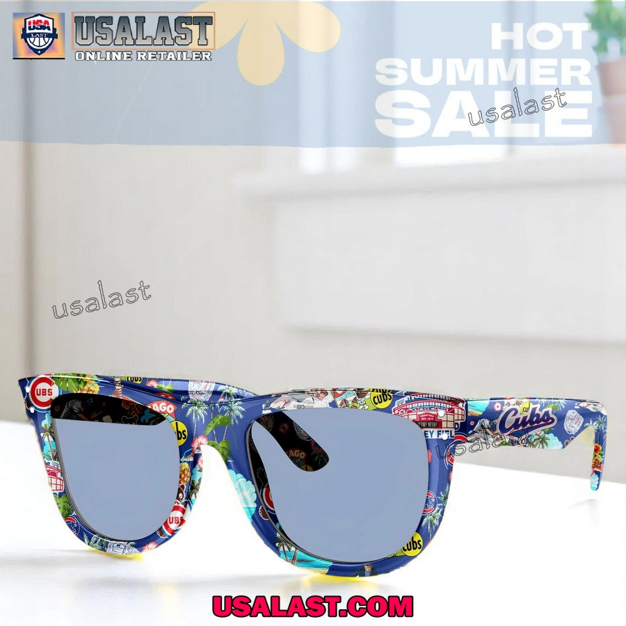Chicago Cubs Beach Sunglasses