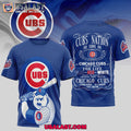 Chicago Cubs Go Cubs Go 2025 3D T-Shirt