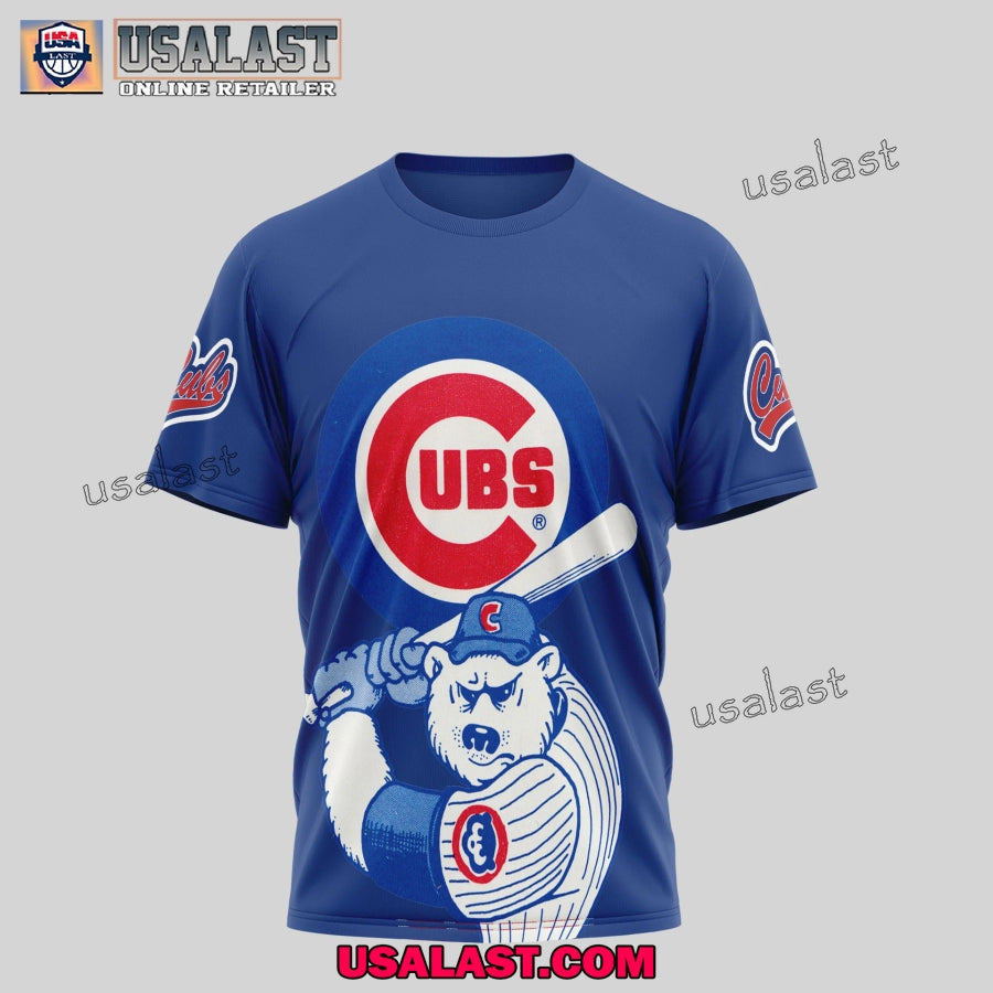 Chicago Cubs Go Cubs Go 2025 3D T-Shirt