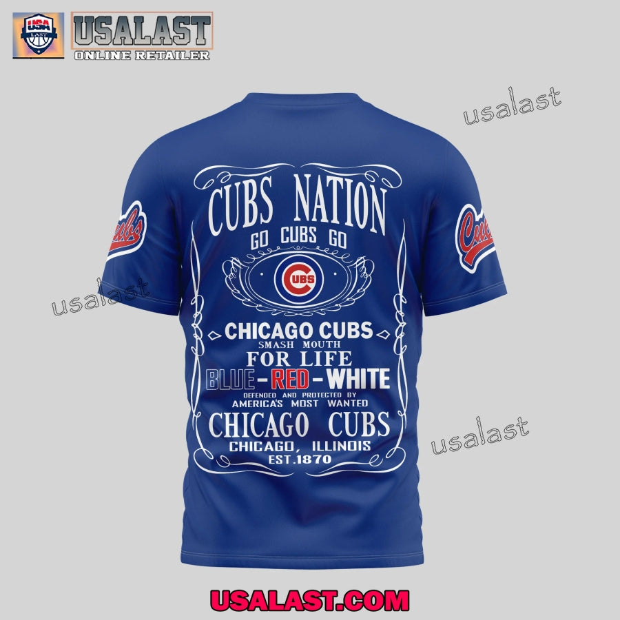 Chicago Cubs Go Cubs Go 2025 3D T-Shirt