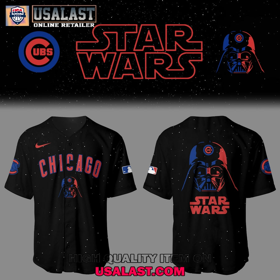 Chicago Cubs x Stars Wars 2025 Hoodie And Jersey Shirt