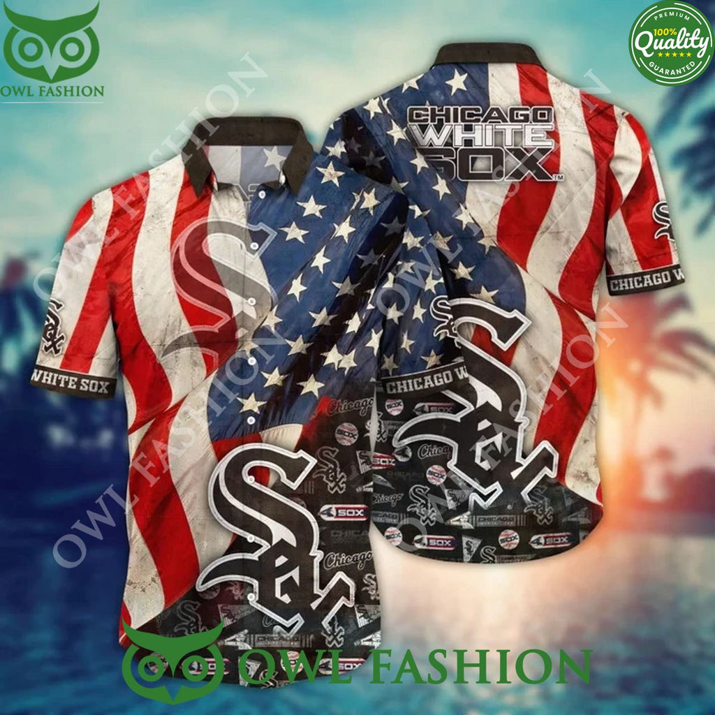 Chicago White Sox Independence Day USA Premium MLB Hawaiian Shirt