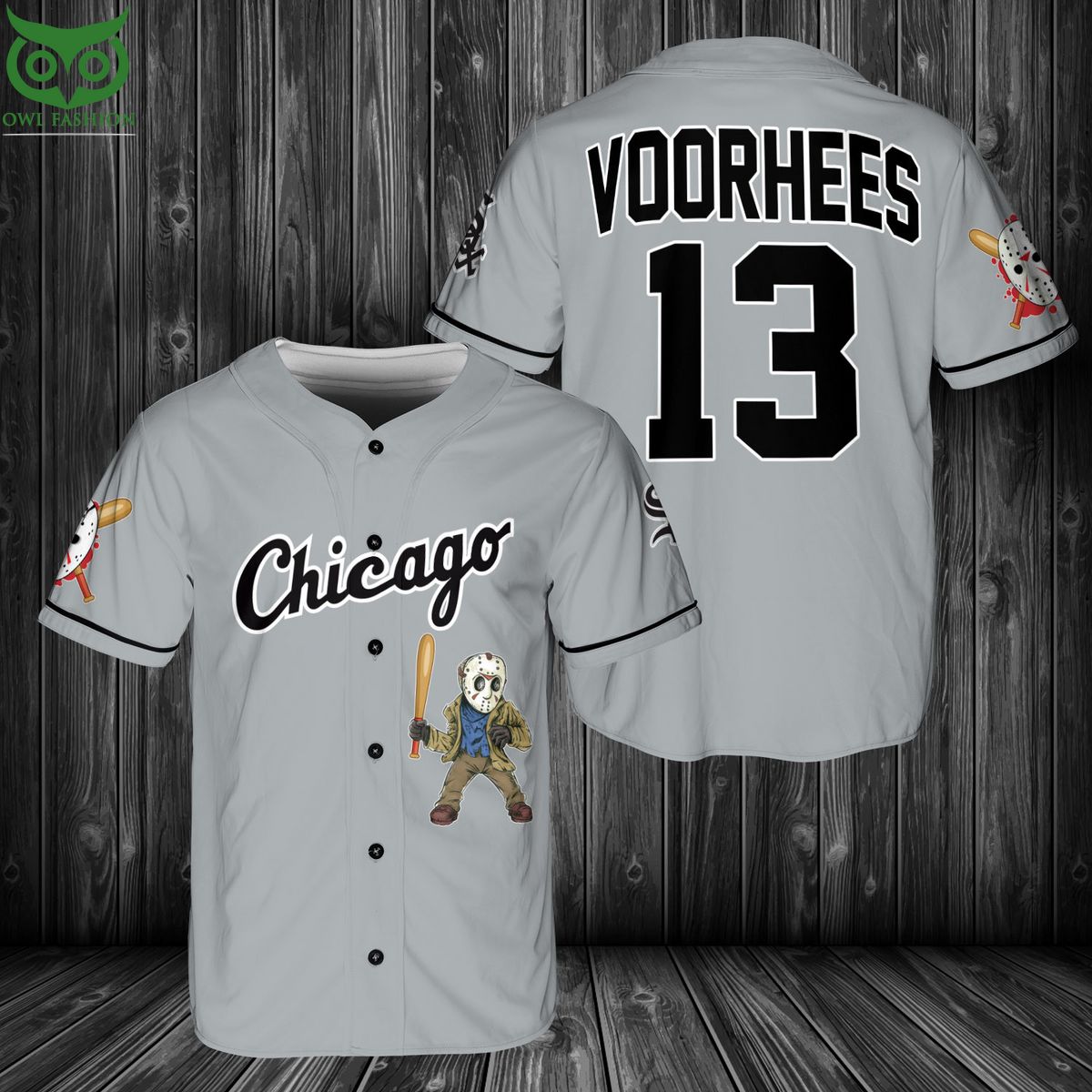Chicago White Sox Jason Voorhees Baseball Jersey