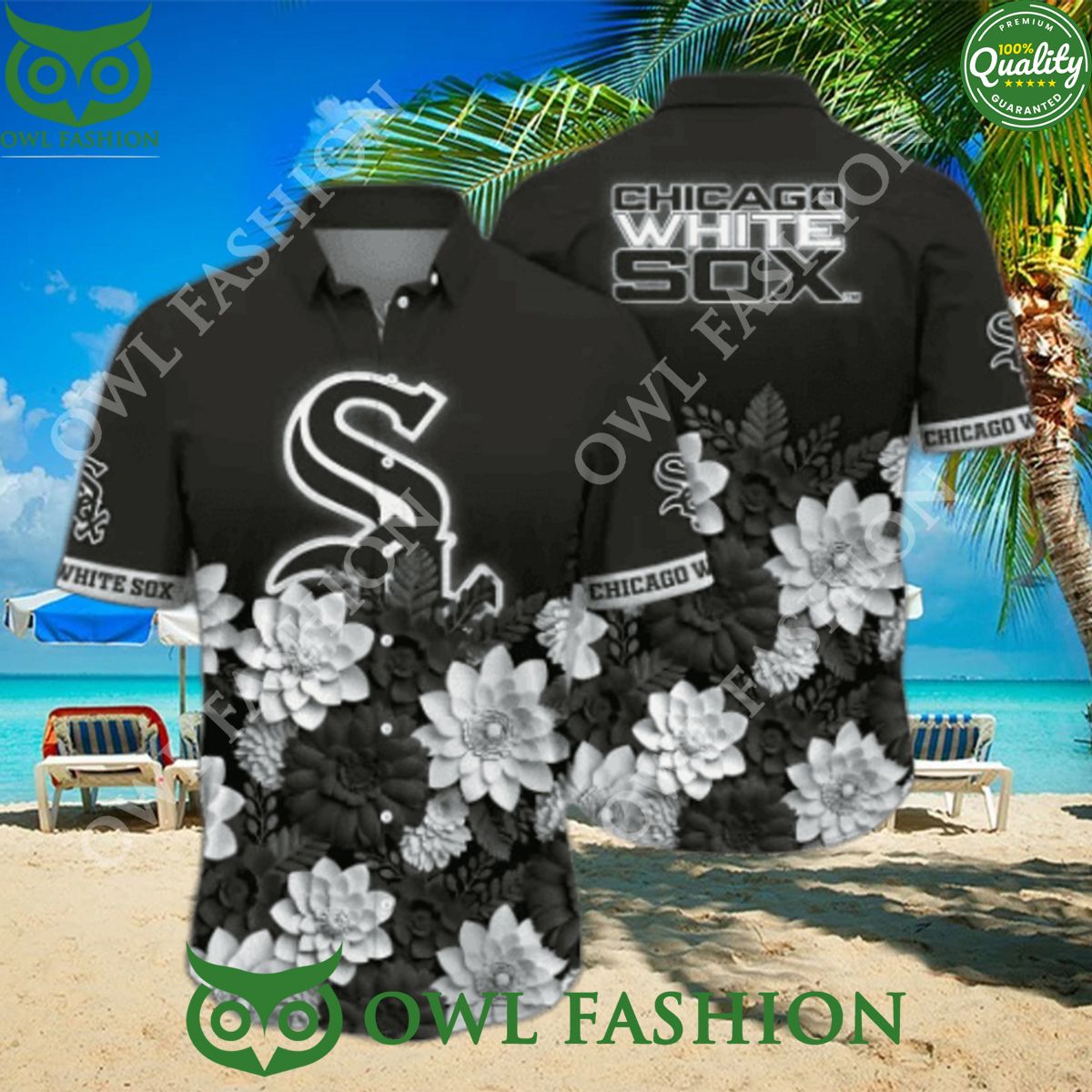 Chicago White Sox MLB Flower Hawaiian Shirt For Fans