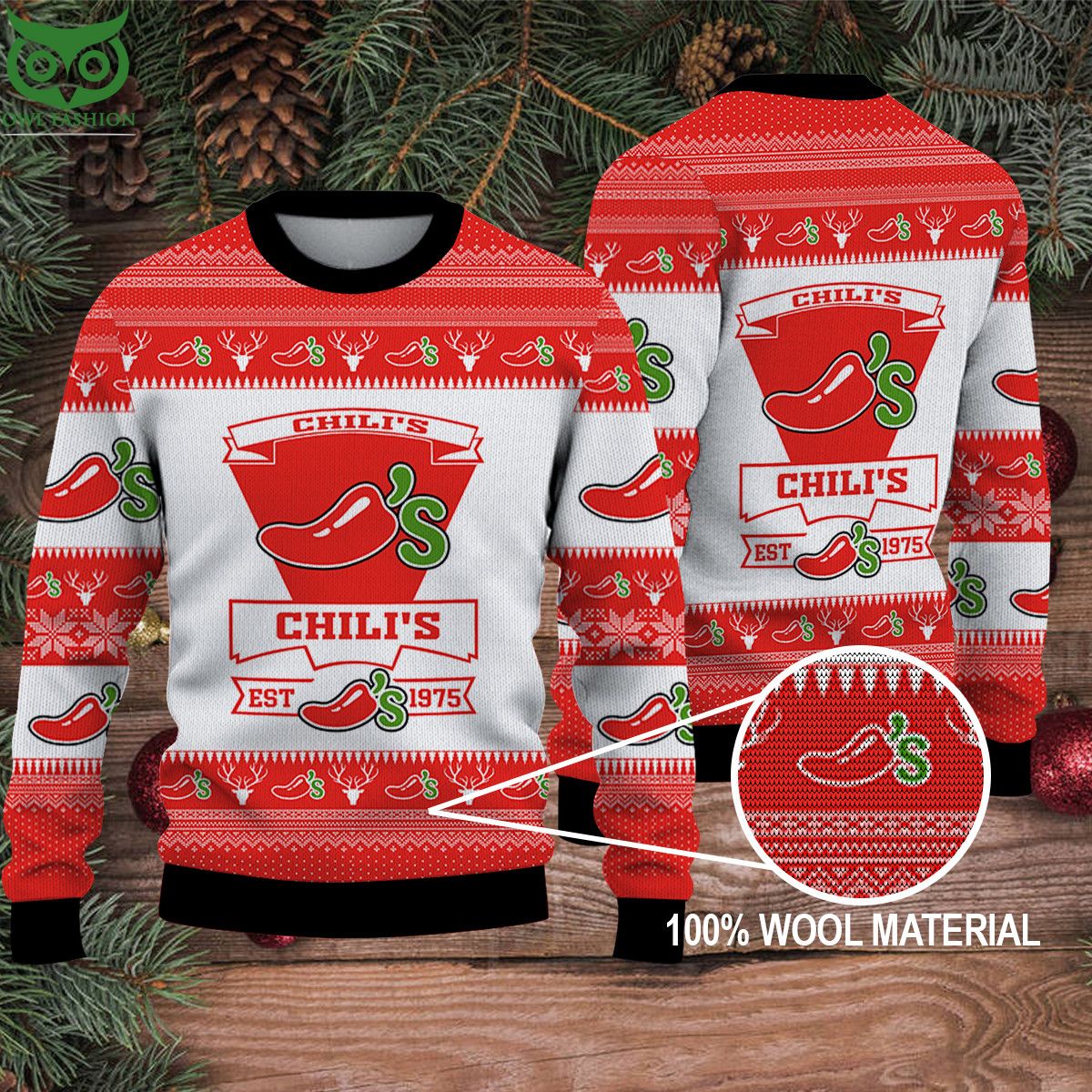 Chili’s Hot Ugly Sweater