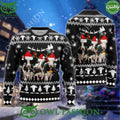 Christmas Cows Cute Premium Ugly Sweater