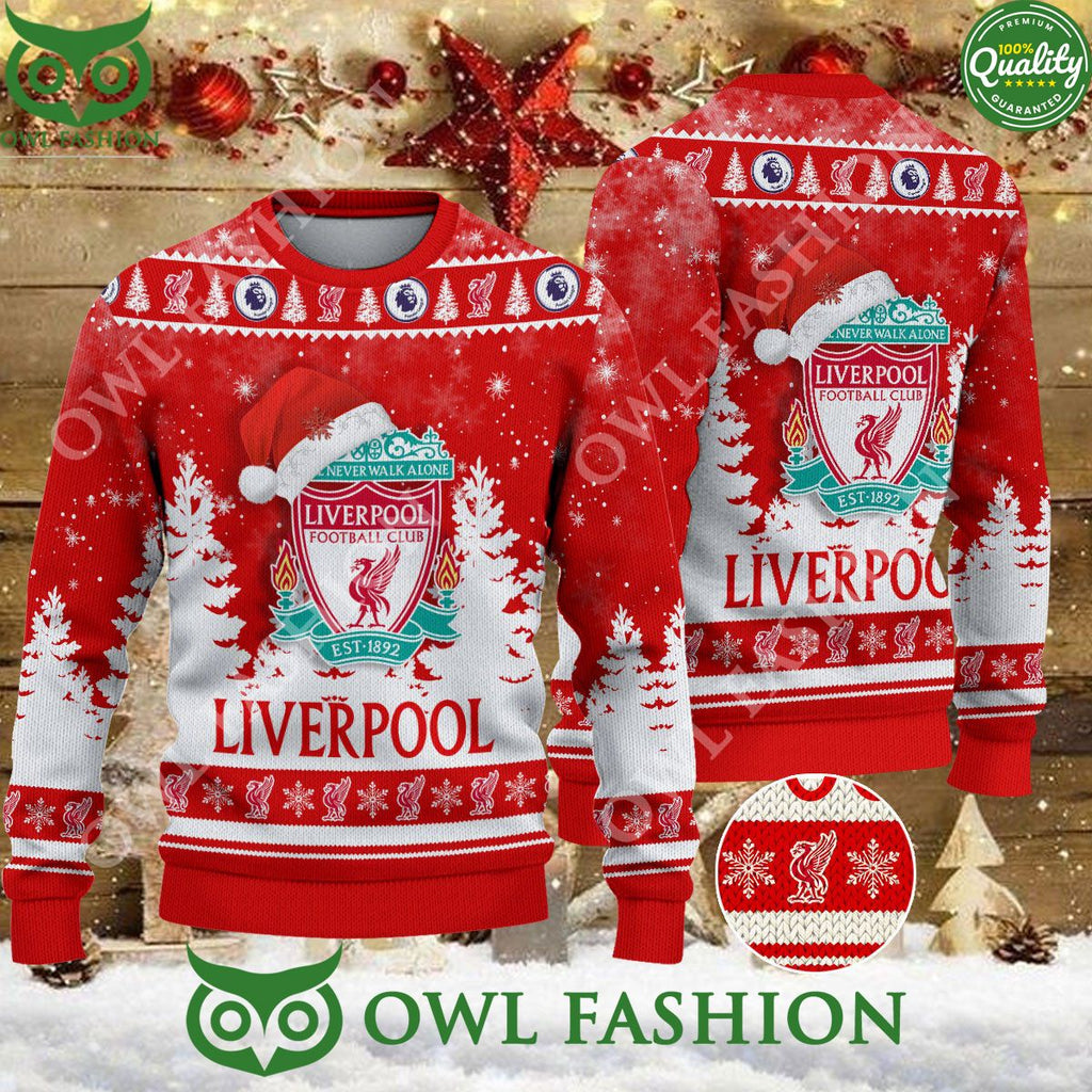 Christmas Football Liverpool F.C EFL Ugly Premier League Sweater Jumper